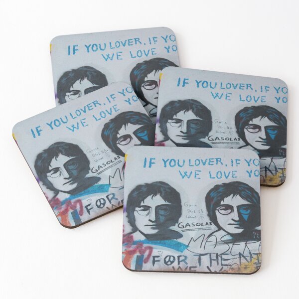 Item preview, John Lennon Mural in Prague – Iconic Street Art Photography designed and sold by MetaModel Editions.