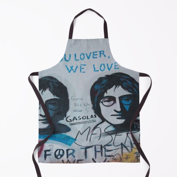 Item preview, John Lennon Mural in Prague – Iconic Street Art Photography designed and sold by photo-travel.
