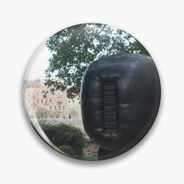 Item preview, Modern Statue in Prague – Contemporary Sculpture Photography designed and sold by photo-travel.