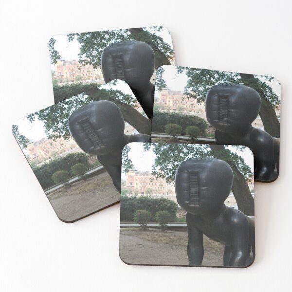 Item preview, Modern Statue in Prague – Contemporary Sculpture Photography designed and sold by photo-travel.
