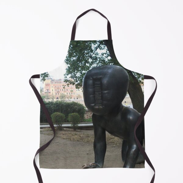 Item preview, Modern Statue in Prague – Contemporary Sculpture Photography designed and sold by photo-travel.