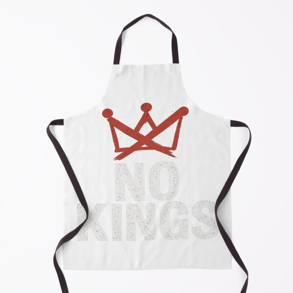 Item preview, No kings - Unisex-Adults Black Modern King Letter Print T-Shirt designed and sold by artist-for-you.