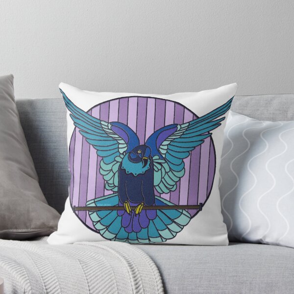 Item preview, Purple Pigeon Majesty designed and sold by BrinaDraws.