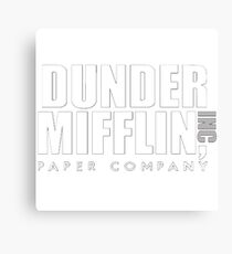 Dunder Mifflin Canvas Print
