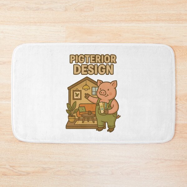 Item preview, Piggy Interior Chic – Tiny House Edition designed and sold by inkNext.