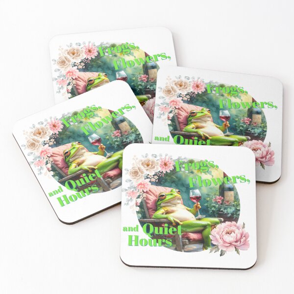Item preview, Relaxing Frog with Wine designed and sold by Pixels and Potions.