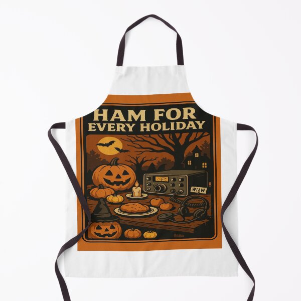 Item preview, Ham for Every Holiday – Vintage Halloween Ham Radio T-Shirt designed and sold by SubtleHobbies.