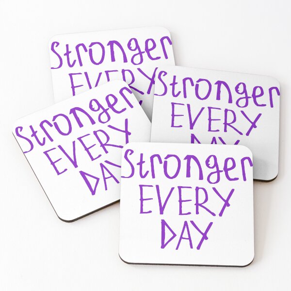 Item preview, Stronger Every Day designed and sold by kinpirks.