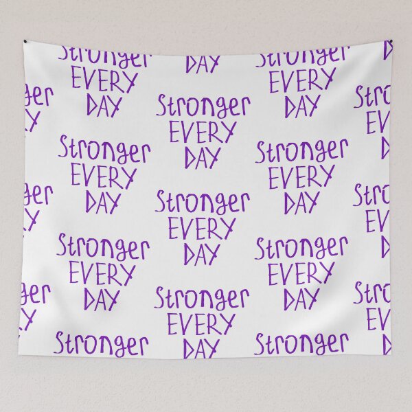 Item preview, Stronger Every Day designed and sold by kinpirks.