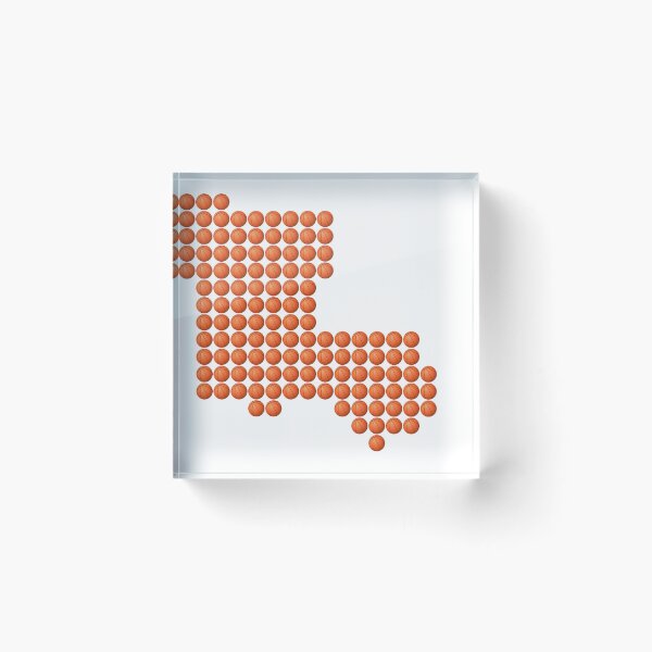 Item preview, Louisiana Basketball Fill designed and sold by TheIconSmith.