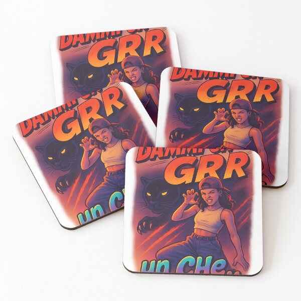 Item preview, Dammi a GRR... un CHE — Viral Panther Girl Dance Pop Art designed and sold by Sweetday2025.