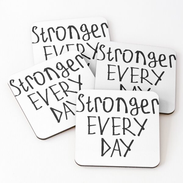 Item preview, Stronger Every Day designed and sold by kinpirks.