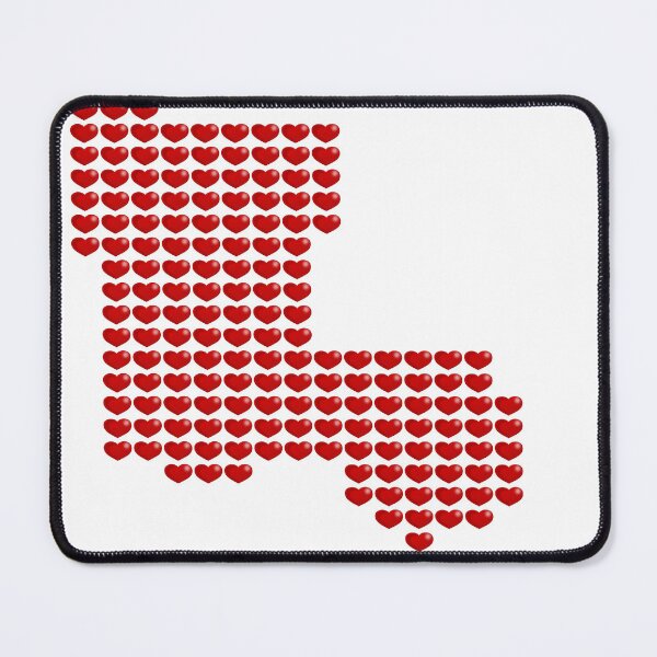 Item preview, Louisiana Heart Fill designed and sold by TheIconSmith.