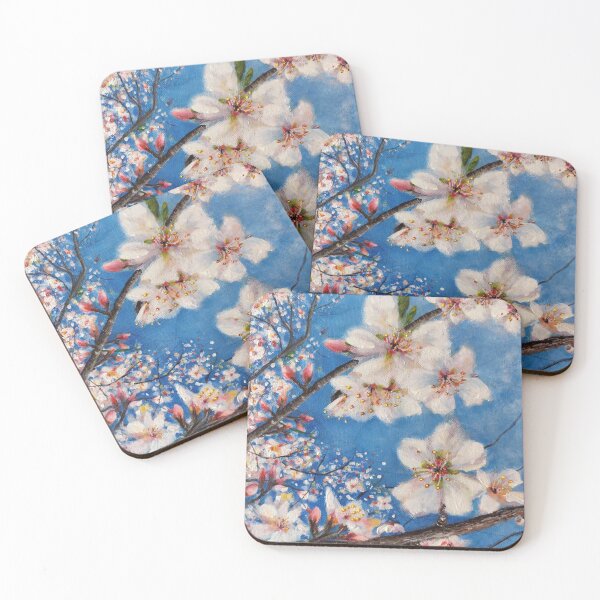 Item preview, Almond blossom flowers painting  designed and sold by Iail Ioa.