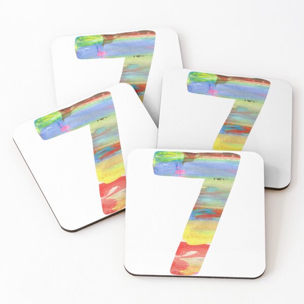 Item preview, 7 - "Number Seven" Color Flow Series designed and sold by Escuela Fantasma.
