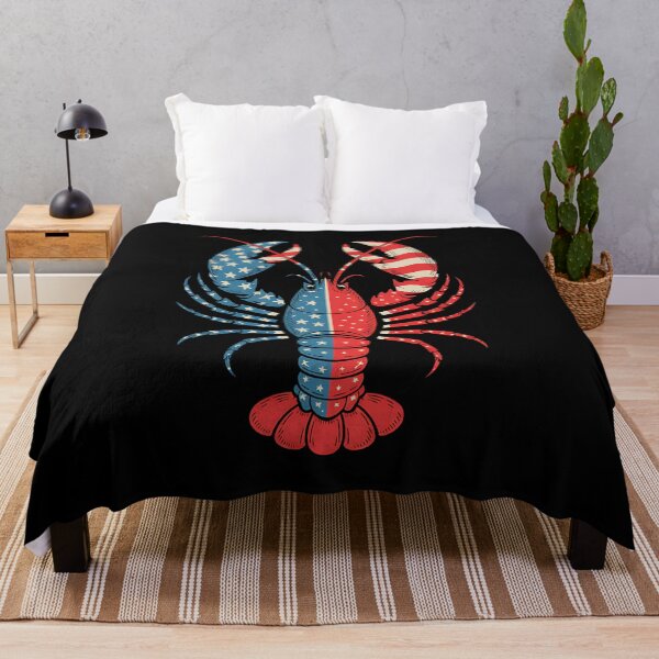 Item preview, American Flag Lobster Patriotic Crawfish Season 4th of July designed and sold by BakeryDozen.