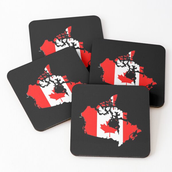 Item preview, Canada Flag Map designed and sold by Paper Drip.