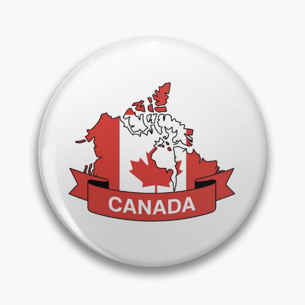 Item preview, Canada Flag Map designed and sold by Paper Drip.