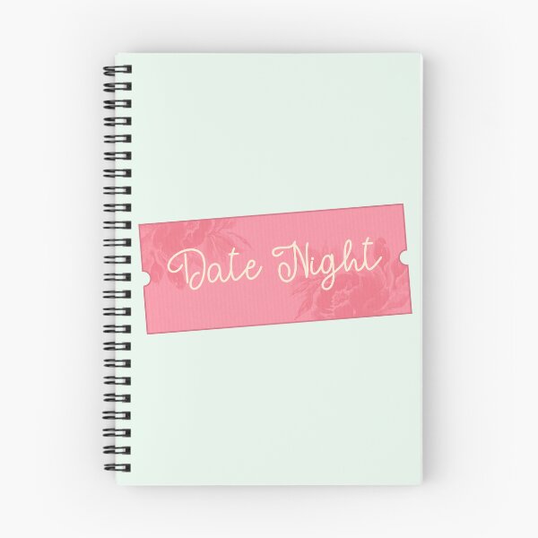 Item preview, Date Night Ticket – Cute & Playful Lettering designed and sold by CraftedChapters.