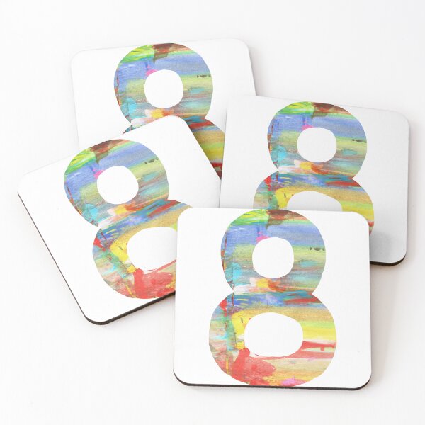 Item preview, 8 - "Number Eight" Color Flow Series designed and sold by Escuela Fantasma.