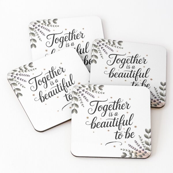Item preview, Elegant Hand Lettering – Script Font Over Minimalist Wedding Stationery Art Print designed and sold by piak-store.