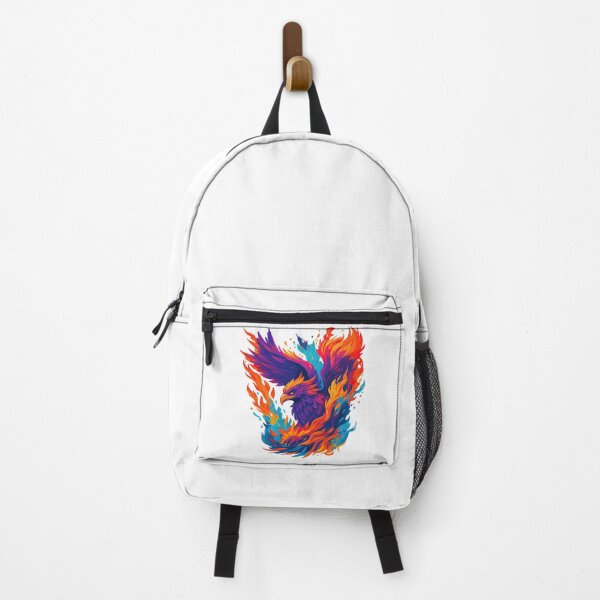 Item preview, Majestic Fire Phoenix in Vibrant Flames Artwork designed and sold by ArtfulWeave.