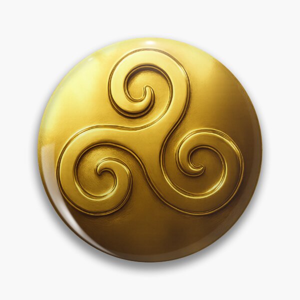 Item preview, Golden triskel medalion  designed and sold by joshuayule.