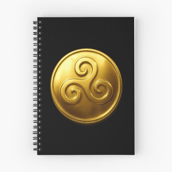 Item preview, Golden triskel medalion  designed and sold by joshuayule.