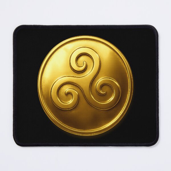 Item preview, Golden triskel medalion  designed and sold by joshuayule.