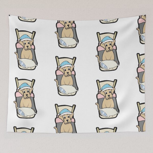 Item preview, Funny Big dog is going to bed designed and sold by Pet Station.