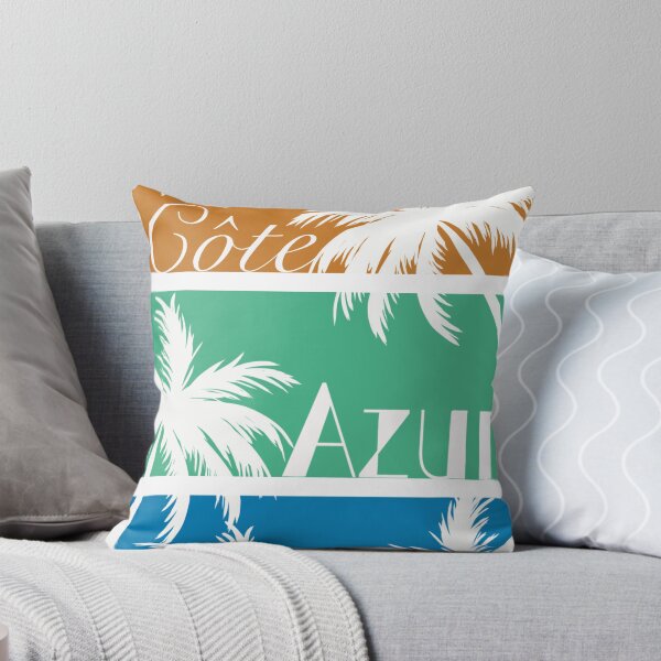 Item preview, A seaside of France, full of sun and palm trees designed and sold by elodie-cousin.