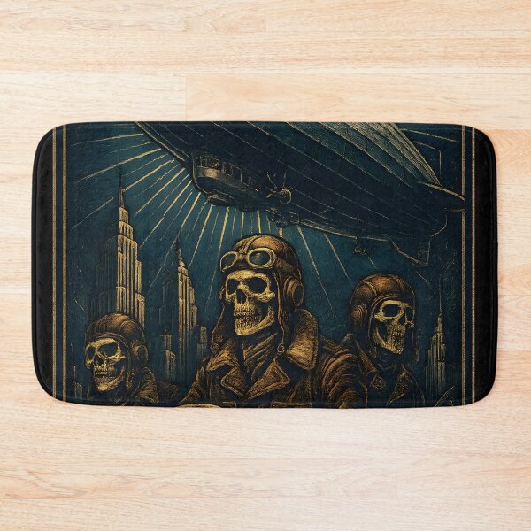 Item preview, Macabre Sky Captains: Skeleton Zeppelin Crew in Gothic Flight designed and sold by Shoot-The-Moon.