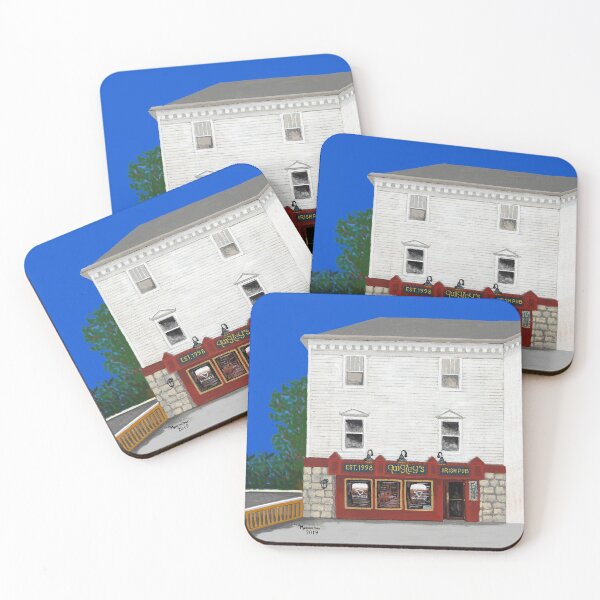 Item preview, Naperville, Illinois, Quigley's Irish Restaurant and Pub, Painting the Town Series, Decorative Art, Home Decor designed and sold by GalleryTrio.