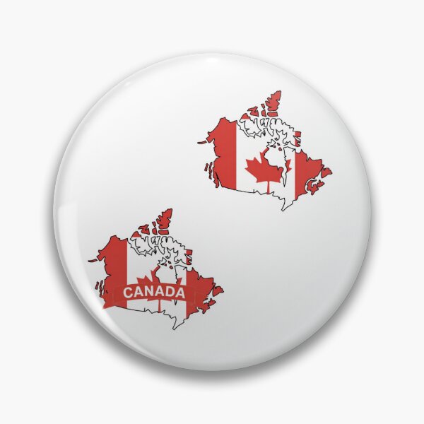 Item preview, Canada Flag Map designed and sold by Paper Drip.