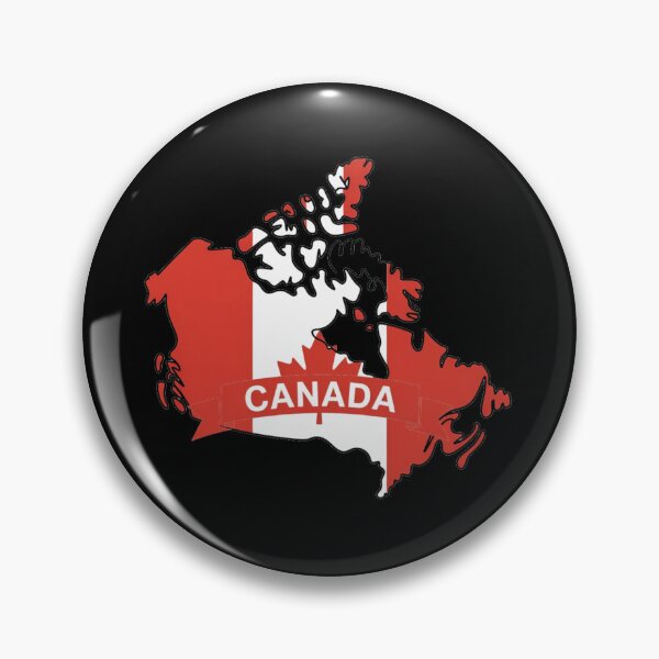 Item preview, Canada Flag Map designed and sold by Paper Drip.