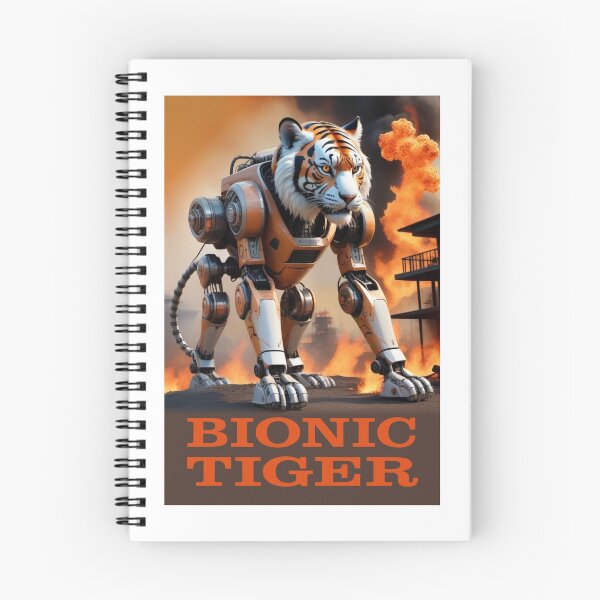 Item preview, BIONIC TIGER designed and sold by TIGERRIFIC.