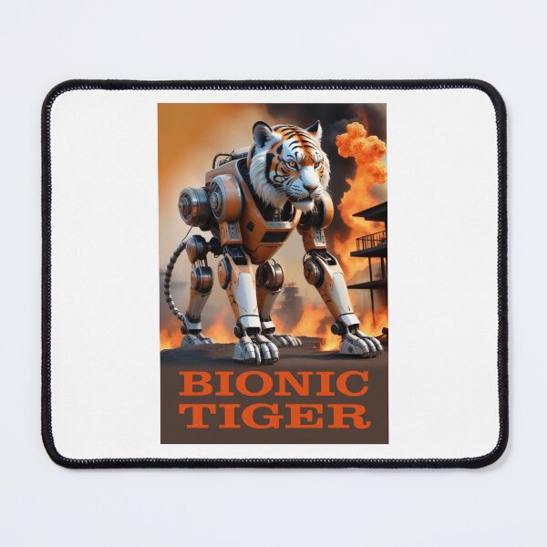 Item preview, BIONIC TIGER designed and sold by TIGERRIFIC.
