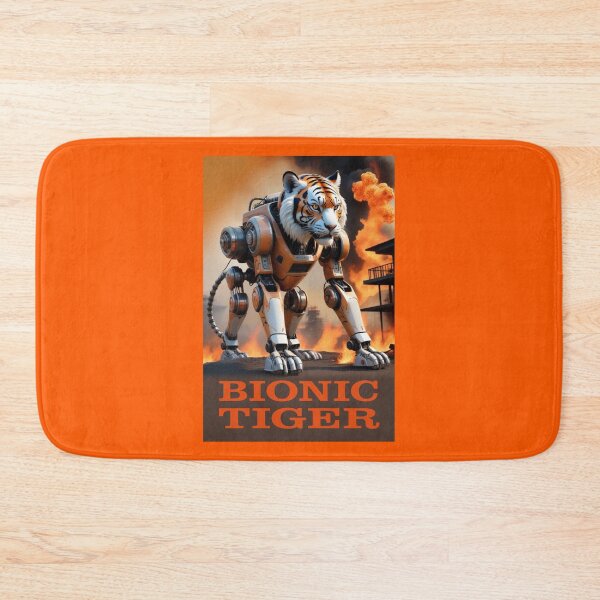 Item preview, BIONIC TIGER designed and sold by TIGERRIFIC.