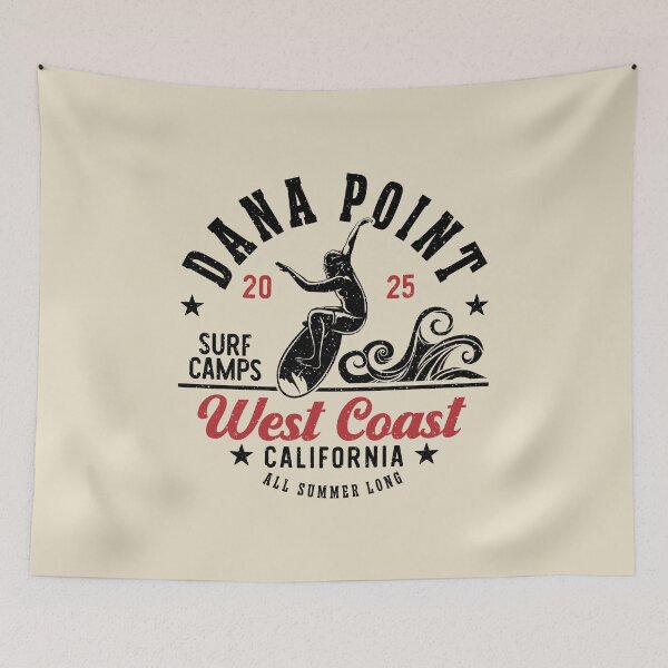 Item preview, Surfing Dana Point Surf Camp Orange County California designed and sold by eclecTEEq.