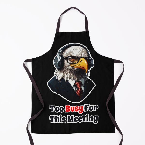 Item preview, Funny Corporate Eagle - I Hate Useless Corporate Meetings designed and sold by Ridiculam Toga.