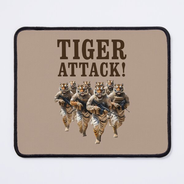 Item preview, TIGER ATTACK! II designed and sold by TIGERRIFIC.