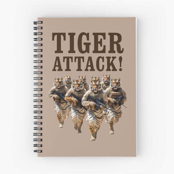 Item preview, TIGER ATTACK! II designed and sold by TIGERRIFIC.