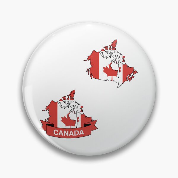 Item preview, Canada Flag Map designed and sold by Paper Drip.