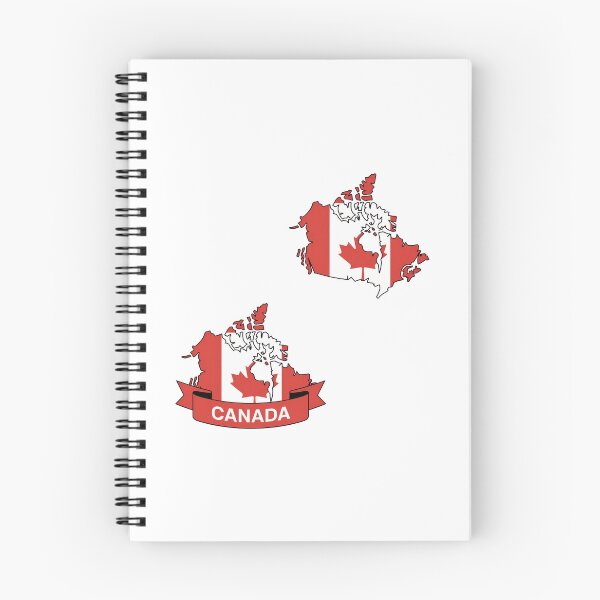 Item preview, Canada Flag Map designed and sold by Paper Drip.