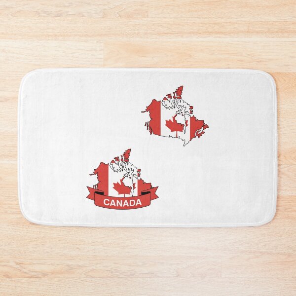 Item preview, Canada Flag Map designed and sold by Paper Drip.