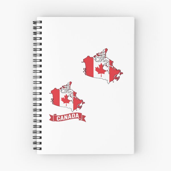 Item preview, Canada Flag Map designed and sold by Paper Drip.