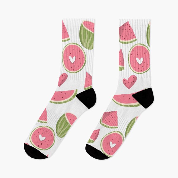 Artikelvorschau, Melonen-Medley – Aquarell-Fruchtscheibenmuster entworfen und verkauft von CraftedChapters.