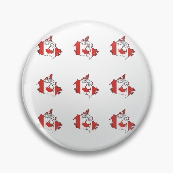 Item preview, Canada Flag Map designed and sold by Paper Drip.