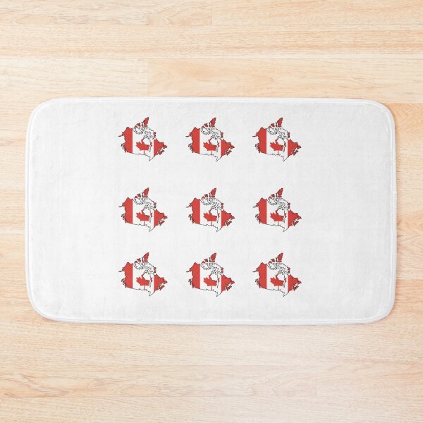 Item preview, Canada Flag Map designed and sold by Paper Drip.