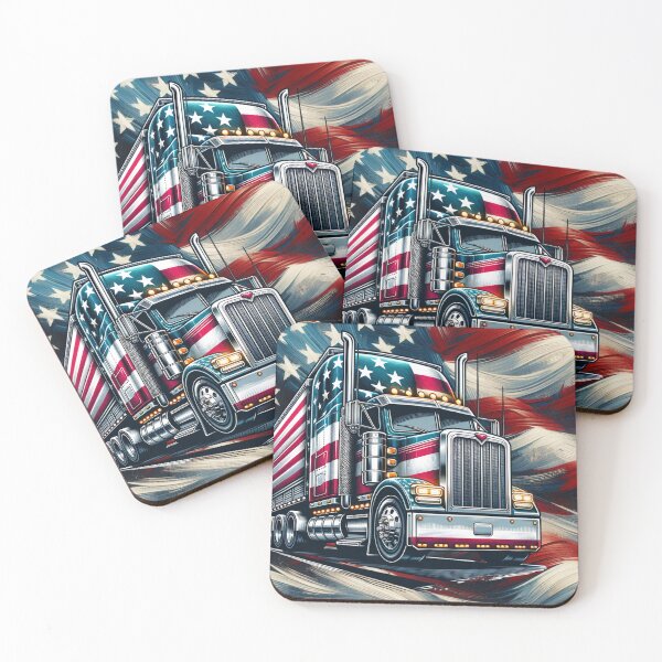 Item preview, Truckin’ USA – Stars and Stripes Rig designed and sold by jzysset.